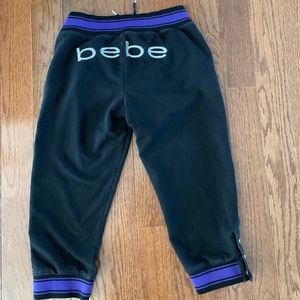 bebe Cropped Athletic Pant
